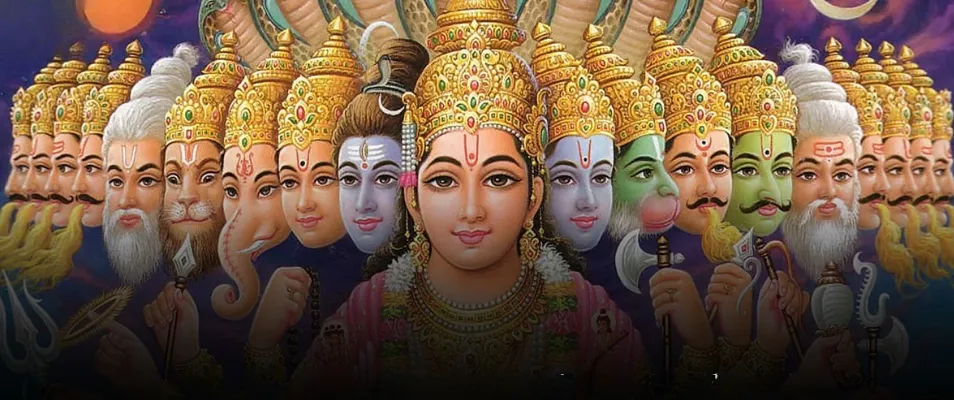 Unique Indian Art: Vishnu’s 10 Incarnations