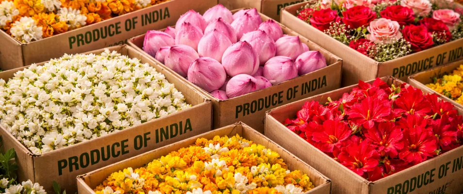 Fresh Flower Imports from India | Wholesale Supplier in Canada